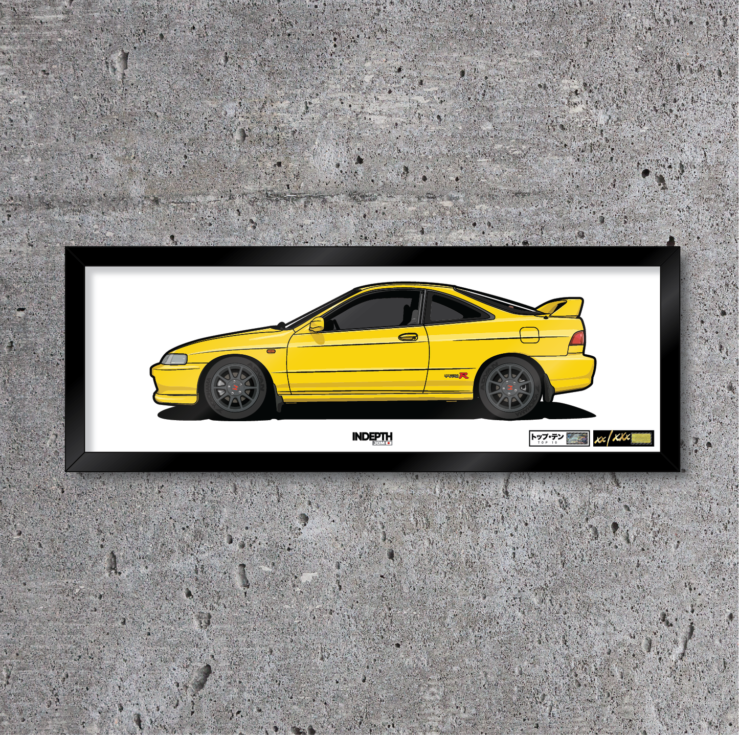 Honda Integra Type-R Yellow - Top 10