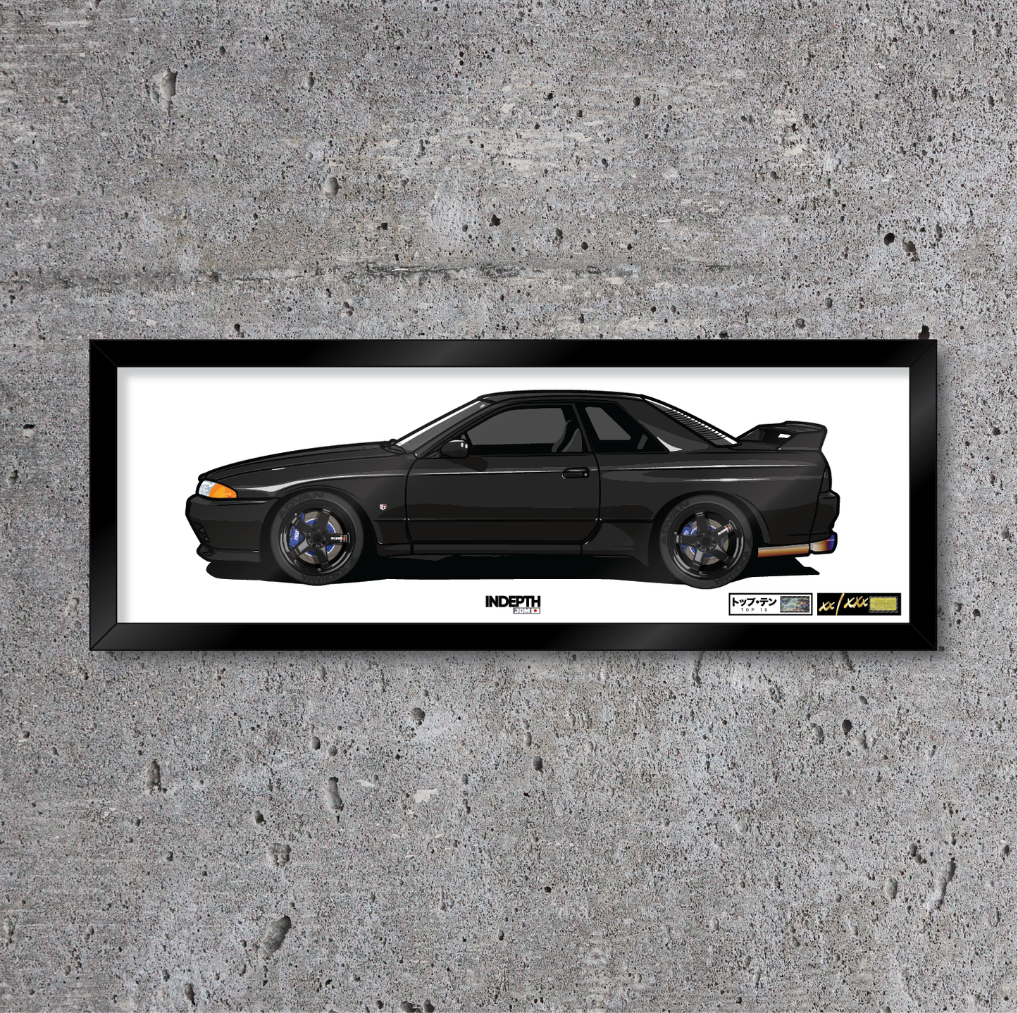 Nissan Skyline R32 GTR - Black Pearl Metallic - Top 10