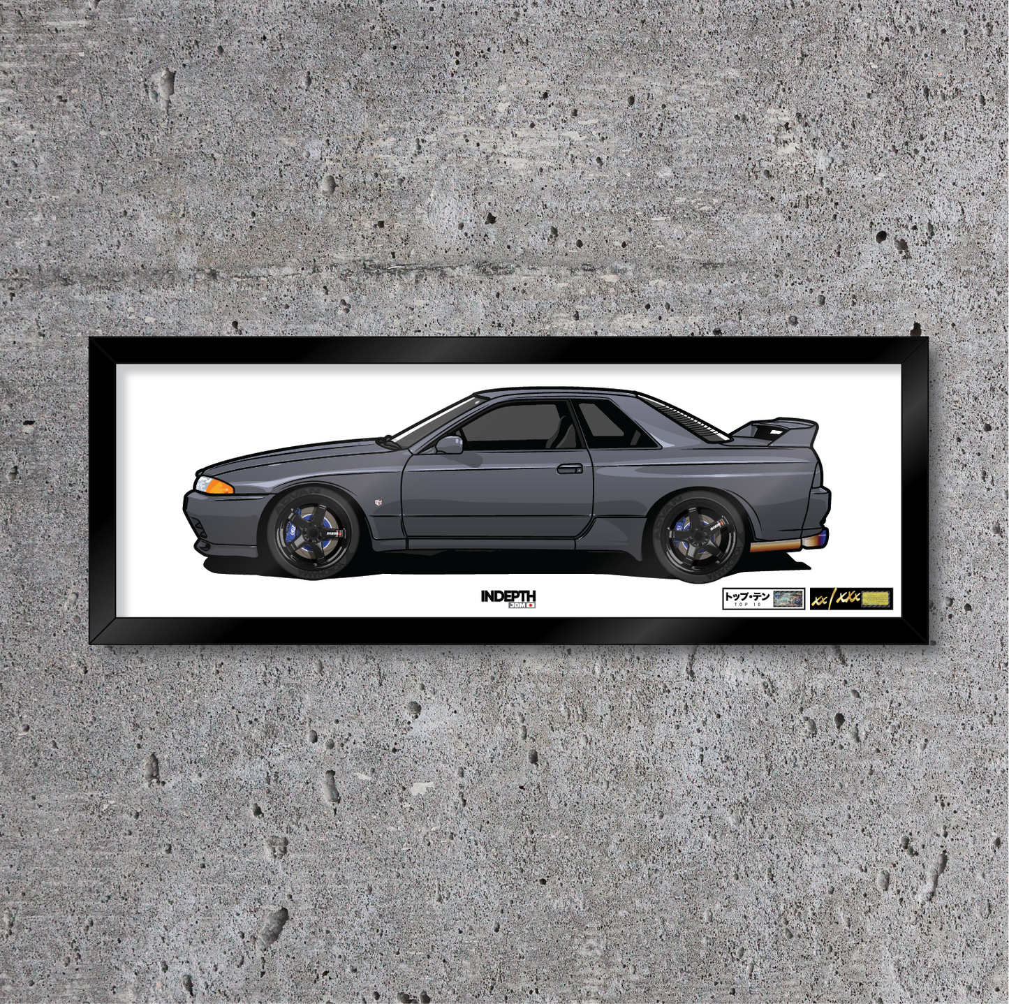 Nissan Skyline R32 GTR - Gun Gray Metallic- Top 10