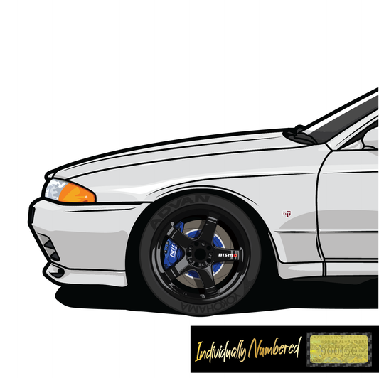 Nissan Skyline R32 GTR - Crystal White