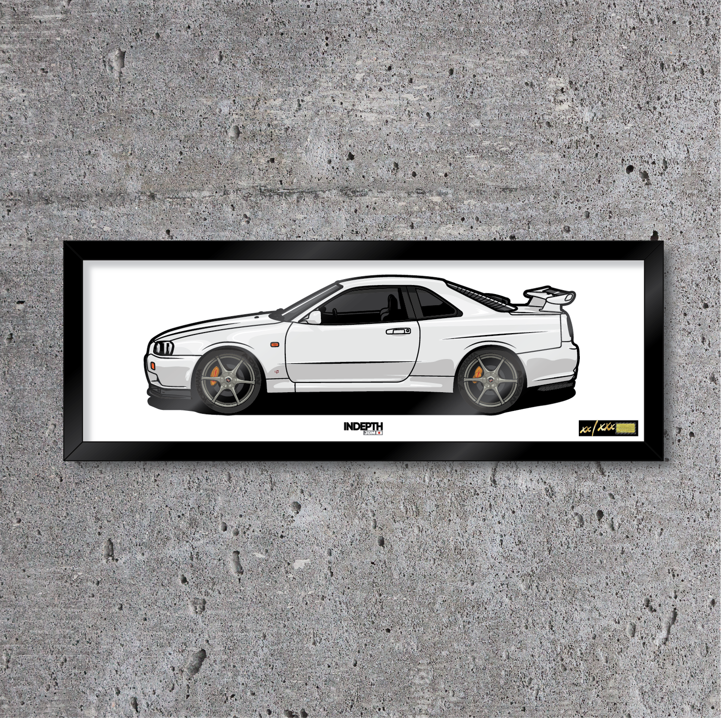 Nissan Skyline R34 GT-R White