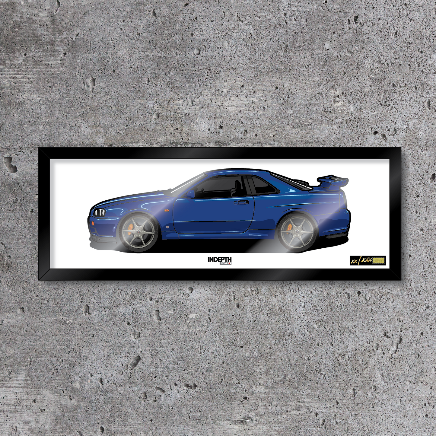 Nissan Skyline R34 GT-R - Bayside Blue