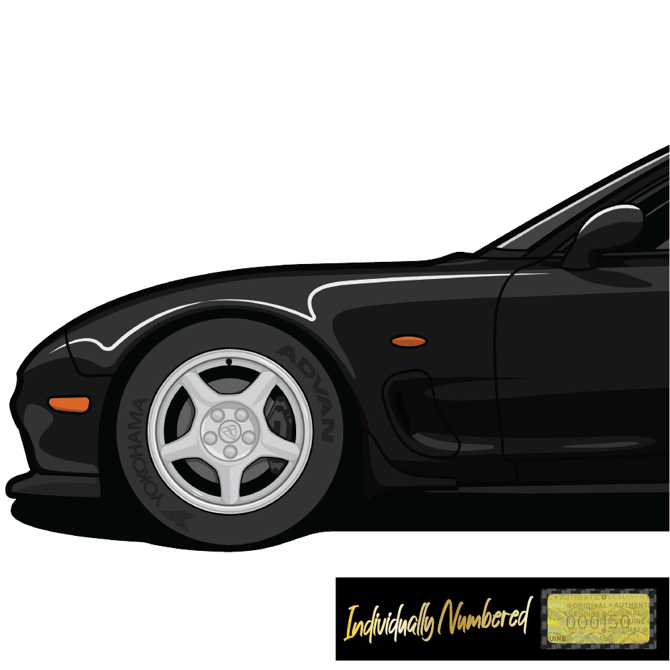 Mazda FD RX7 Brilliant Black