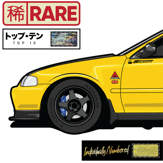 Spoon Honda EG6 Civic Si-R - Top 10